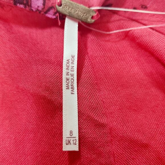 Free People Bijou Set in Cherry Combo Size 8 - Picture 8 of 14